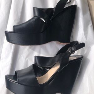 Prada Black Platform Shoes size 7